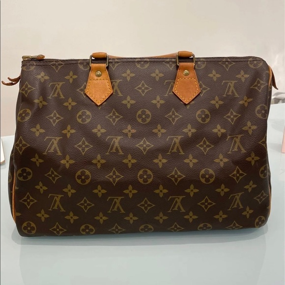 LV Louis Vuitton speedy 30 vintage canvas ONHOLD - Picture 2 of 10